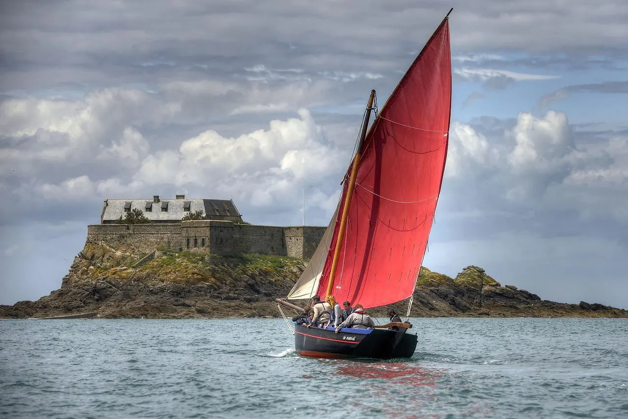 Saint Malo, L'Amiral, Vue Mer Διαμέρισμα 0*, Σεν Μαλό