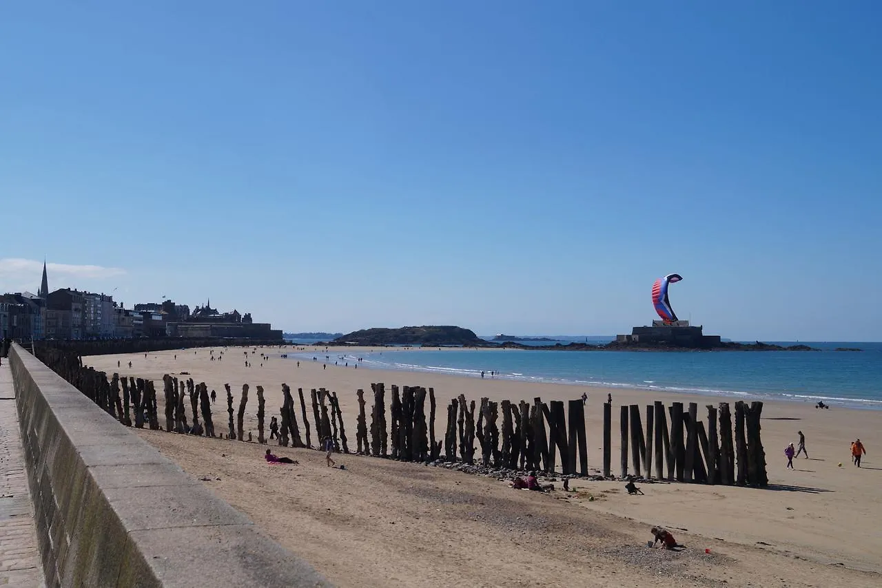 Appartement Saint Malo, l'Amiral, vue mer