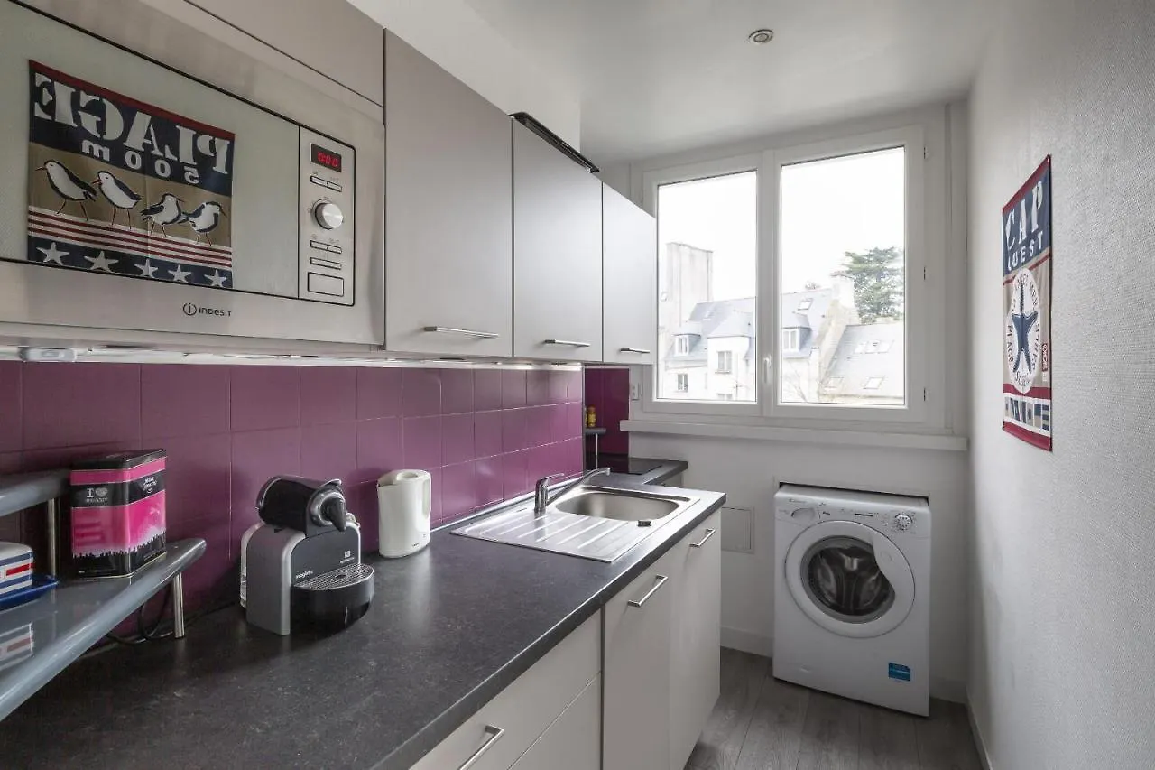 Appartement Saint Malo, l'Amiral, vue mer 0*, Saint-Malo